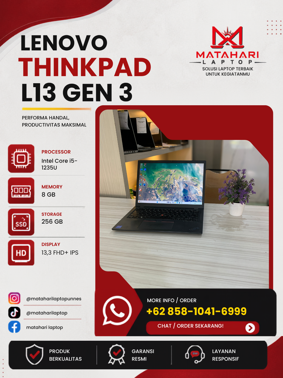 ThinkPad L13 Gen 3