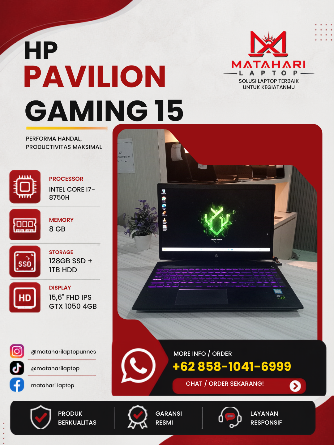 HP Pavilion Gaming 15