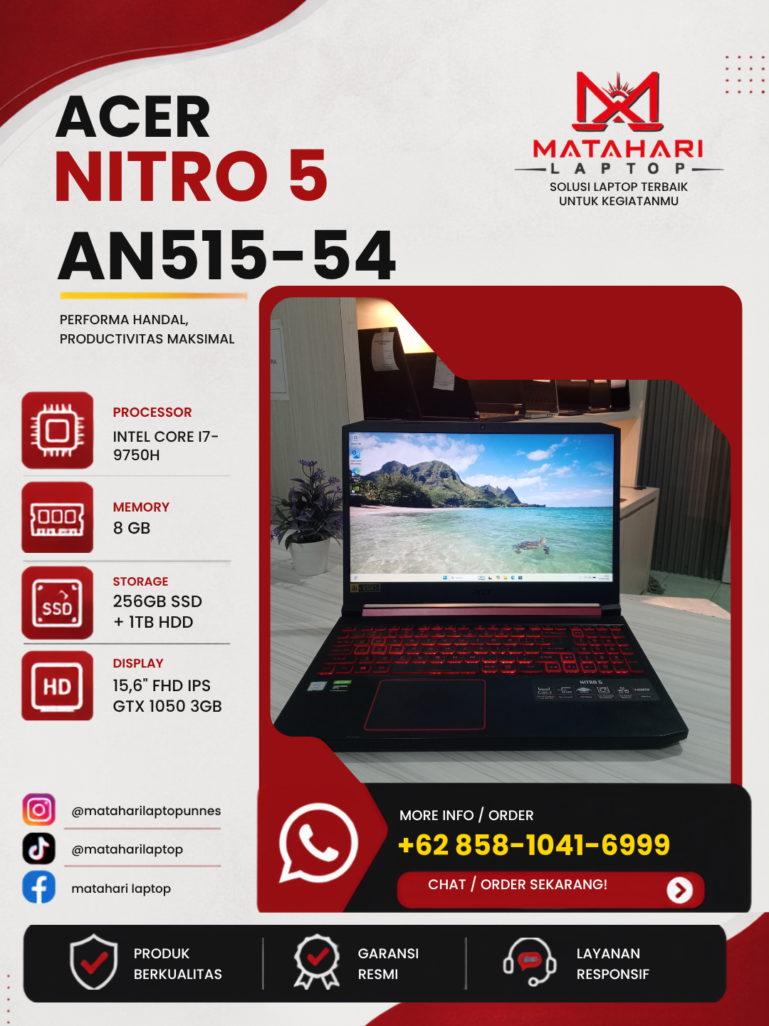 Acer Nitro AN515-54